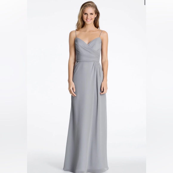 Hayley Paige Occasions Dresses & Skirts - Hayley Paige Occasions Bridesmaid Dress - 5603 Platinum Color